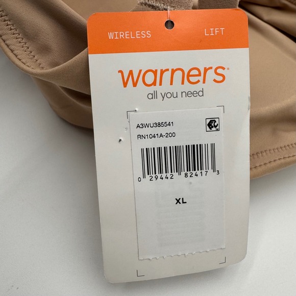 NEW Warners Cloud 9 Wireless Light Lift Bra Convertible Criss-Cross Straps Sz XL - Picture 7 of 11